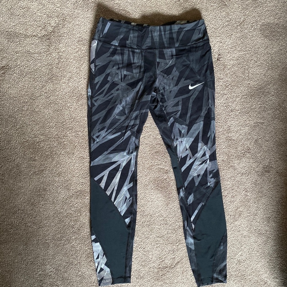 Nike running leggings, size L